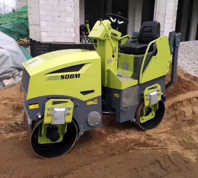 奔馬小型壓路機土方壓實、溝槽回填施工案例